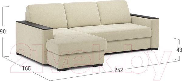 Изображение товара Диван угловой Moon Family 127 / MF004421