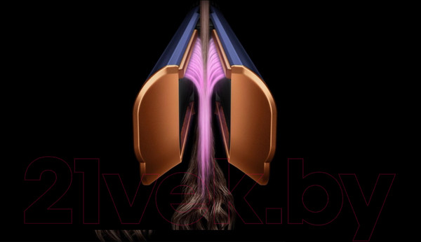 Изображение товара Выпрямитель для волос Dyson Airstrait HT01 (никель/медный)