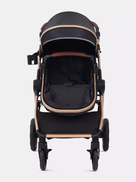 Изображение товара Детская универсальная коляска Rant Basic Roller Gold 2 в 1 / RA161  (Black)
