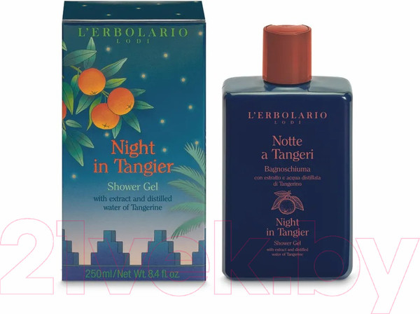 Изображение товара Масло для тела L'Erbolario Ночь в Танжере Прикосновение шелка Массажное (100мл)