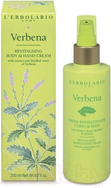 Изображение товара Крем для тела L'Erbolario Вербена Восстанавливающий (200мл)