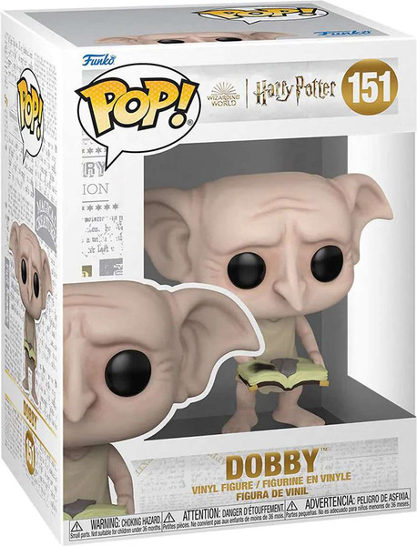 Фигурка коллекционная Funko POP! Гарри Поттер - Добби с дневником / 65650 — фото 6