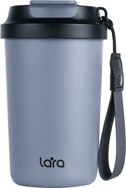 Изображение товара Термокружка Lara LR04-26 (серый/черный)