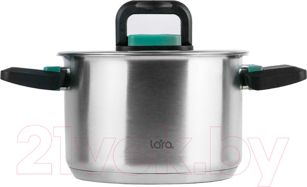 Изображение товара Кастрюля Lara Изумруд LR02-241 (2л)