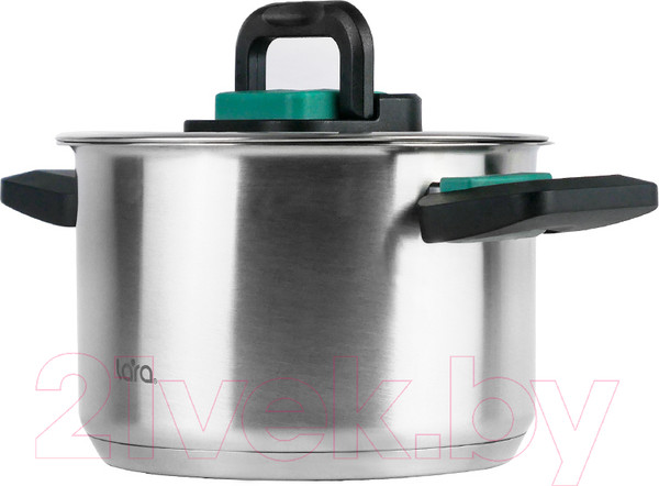 Изображение товара Кастрюля Lara Изумруд LR02-241 (2л)