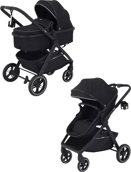 Изображение товара Детская универсальная коляска Rant Basic Roller 2 в 1 / RA161  (Black)