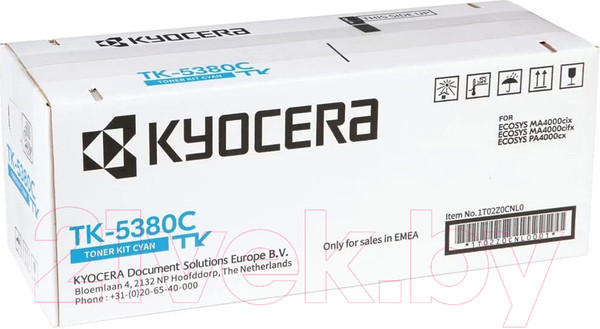 Изображение товара Тонер-картридж Kyocera Mita TK-5380C / 1T02Z0CNL0
