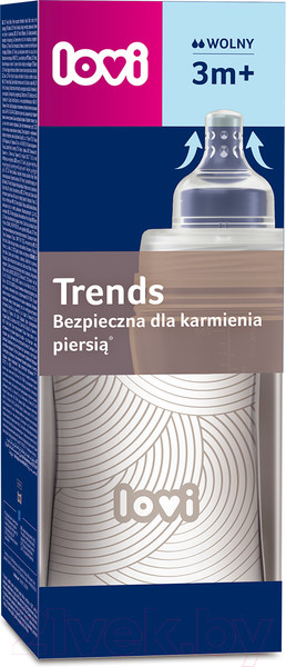 Изображение товара Набор бутылочек для кормления Lovi Harmony / 0346 (120мл, 250мл)