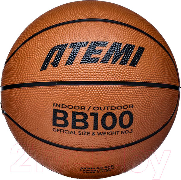 Изображение товара Баскетбольный мяч Atemi BB100N (размер 3)