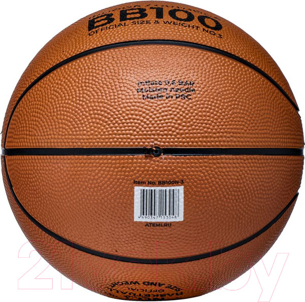 Изображение товара Баскетбольный мяч Atemi BB100N (размер 3)