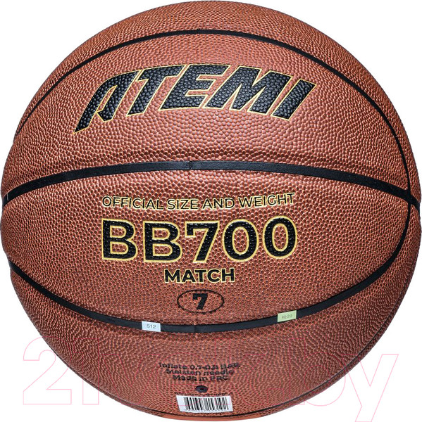 Изображение товара Баскетбольный мяч Atemi BB700N (размер 7)