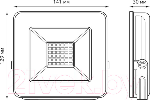 Изображение товара Прожектор Gauss Elementary / 613100330P