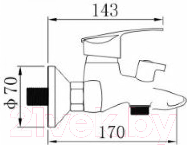 Изображение товара Смеситель Potato P30204