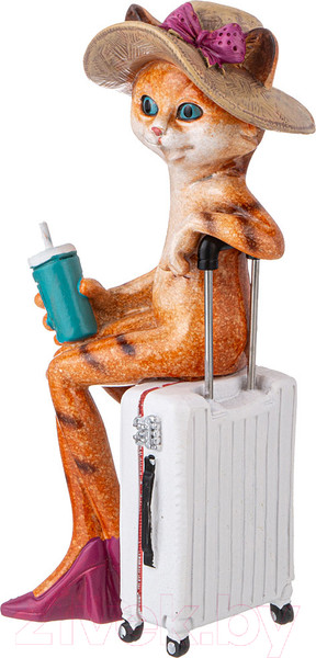 Изображение товара Статуэтка Lefard Кошка-путешественница / 146-2095