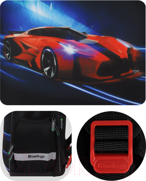 Изображение товара Школьный рюкзак Berlingo Expert Mini. No Red Lights / RU-EXM-1022