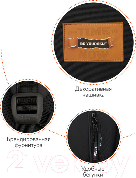 Изображение товара Школьный рюкзак Forst F-Junior. Be yourself / FT-RM-082402