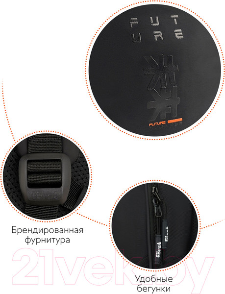 Изображение товара Школьный рюкзак Forst F-Junior. Future / FT-RM-082405