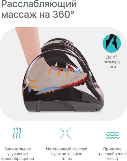 Изображение товара Массажер электронный CleverCare Midnight Noir CC-020MN (черный)