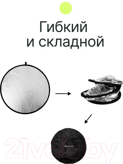 Изображение товара Набор отражателей для фото RayLab RF-02 (80см)