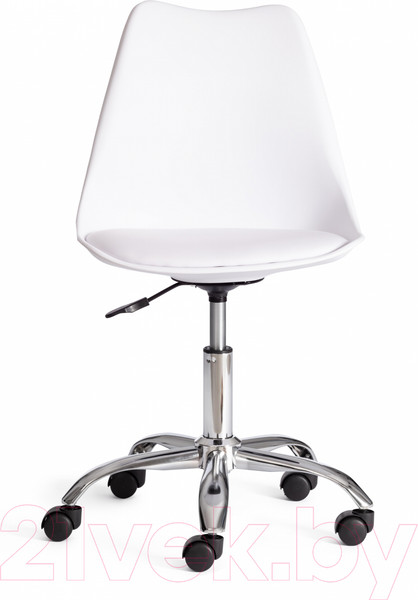 Изображение товара Кресло офисное Tetchair Tulip mod.106-1 (белый/хром)