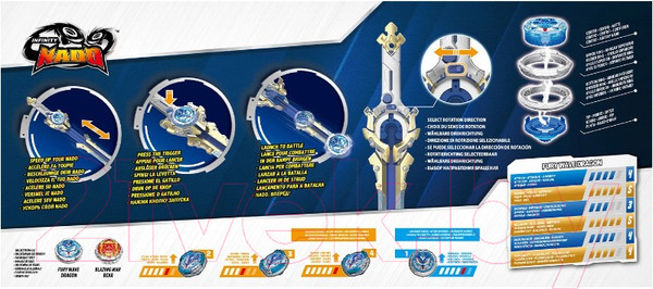 Изображение товара Игровой набор Infinity Nado Мастера Надо ЭпикЛончер FuryDragon / 42977