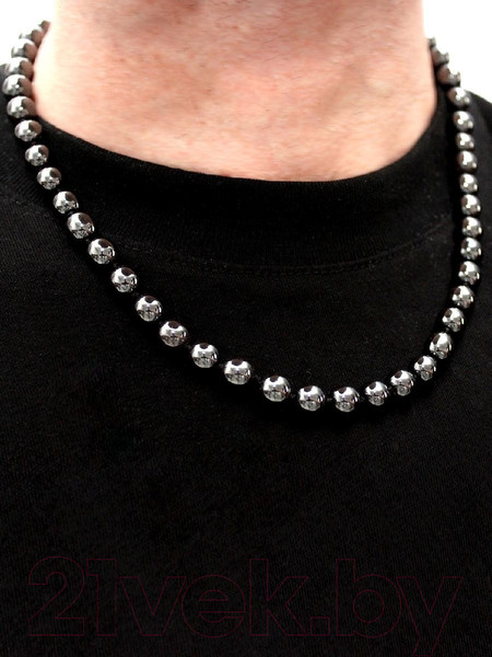 Изображение товара Бусы Wolves Гематит 3047