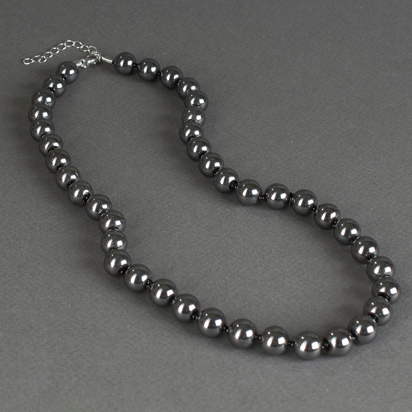 Изображение товара Бусы Wolves Гематит 3047