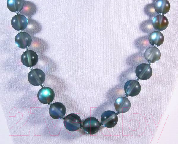 Изображение товара Бусы Wolves Опал 3057 (серый)