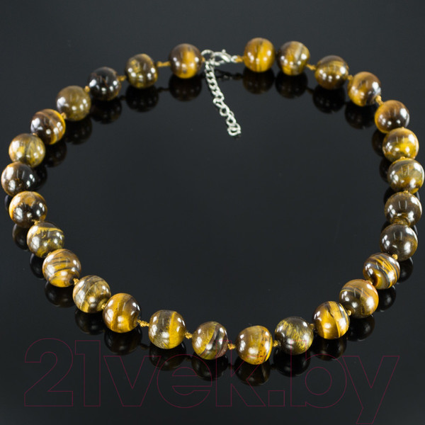 Изображение товара Бусы Wolves Тигровый глаз 3062