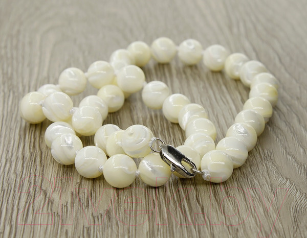 Изображение товара Бусы Wolves Перламутр 3094