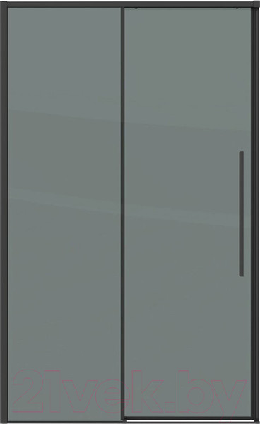 Изображение товара Душевая дверь Grossman Galaxy 100.K33.01.140.21.10 140x195 (черный матовый/стекло тонированное)