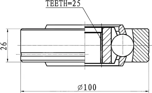 Изображение товара ШРУС Patron PCV1094