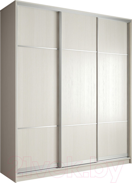 Изображение товара Шкаф-купе Евва 203 ВS.03 / АЭП ШК.3 02 (бодега/хром)