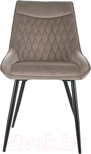 Изображение товара Стул Signal Agat (Velvet Bluvel 40 темно-бежевый/черный)