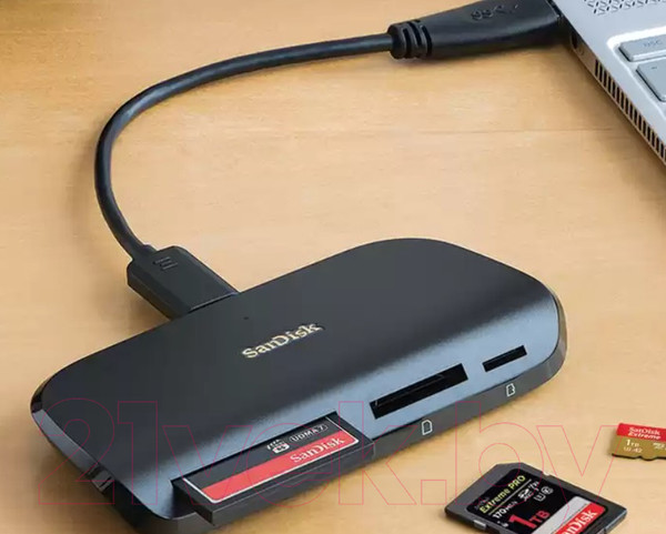 Изображение товара Картридер SanDisk ImageMate Pro USB-C / SDDR-A631-GNGNN