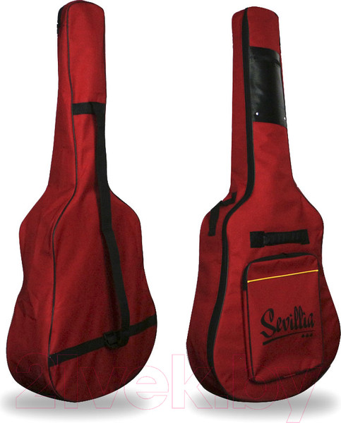 Изображение товара Чехол для гитары Sevillia Covers GB-A40 RD (красный)