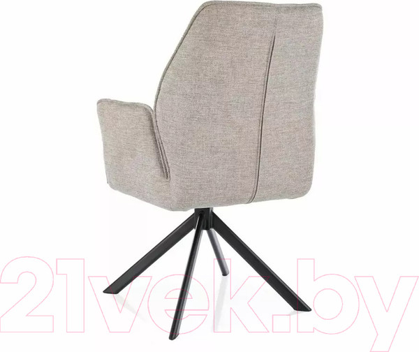 Изображение товара Стул Signal Hugo (Brego 31 светло-бежевый/черный)