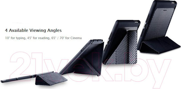 Изображение товара Чехол для планшета Cooler Master Yen Folio for iPad mini Silver C-IPMF-CTYF-SS