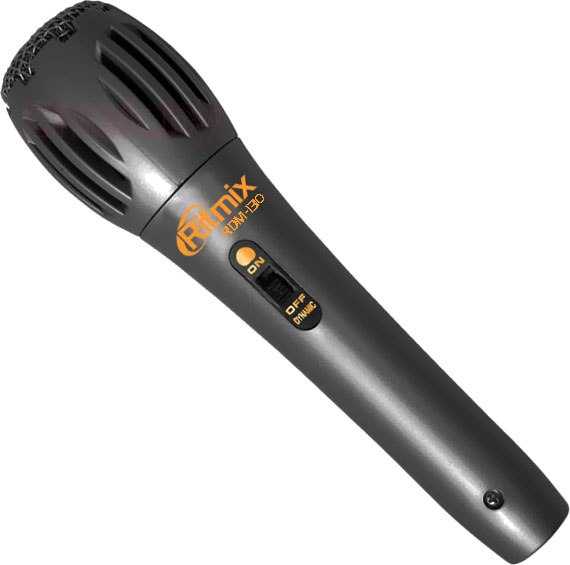 Микрофон Ritmix RDM-130 (черный)