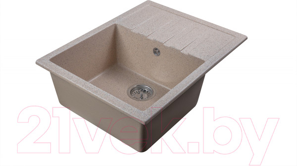 Изображение товара Мойка кухонная БелЭворс Vega L (темно-бежевый)