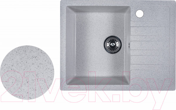 Изображение товара Мойка кухонная БелЭворс Vega L (олово)