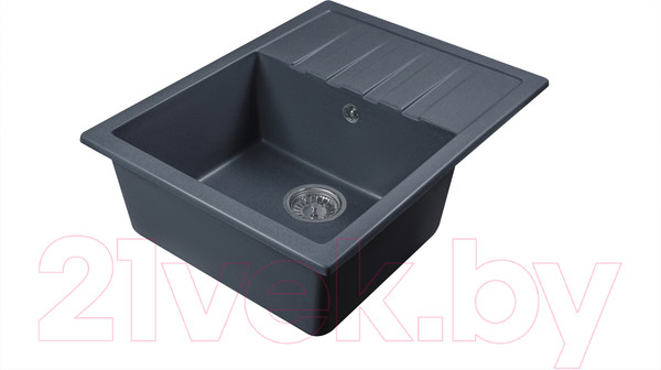 Изображение товара Мойка кухонная БелЭворс Vega L (антрацит)