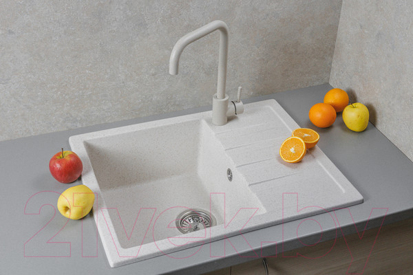 Изображение товара Мойка кухонная БелЭворс Vega L (бежевый)