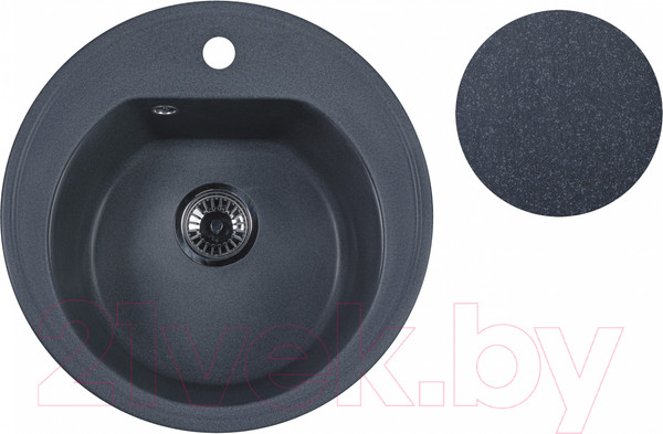 Изображение товара Мойка кухонная БелЭворс Traffic (антрацит)