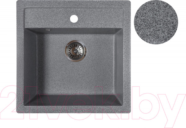 Изображение товара Мойка кухонная БелЭворс Rio (серый)