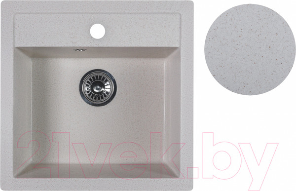 Изображение товара Мойка кухонная БелЭворс Rio (бежевый)