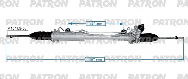 Изображение товара Рулевая рейка Patron PSG1042