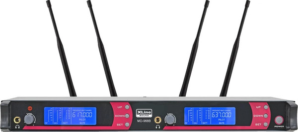 Изображение товара Радиосистема микрофонная XLine MD-968B