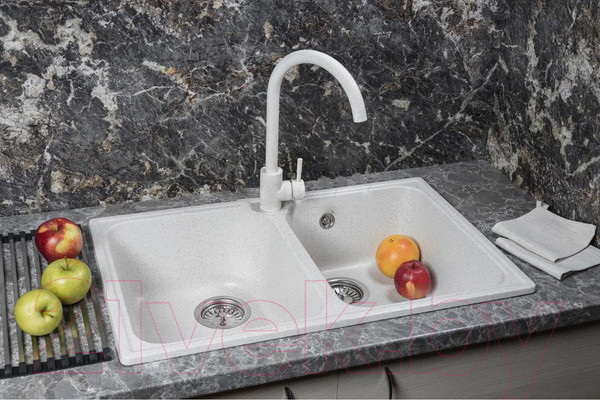 Изображение товара Мойка кухонная Marblan Duas (бежевый)