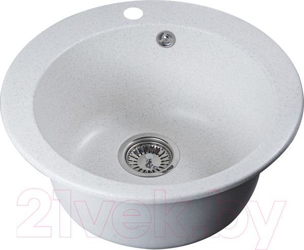 Изображение товара Мойка кухонная Marblan Orbi (бежевый, с сифоном)